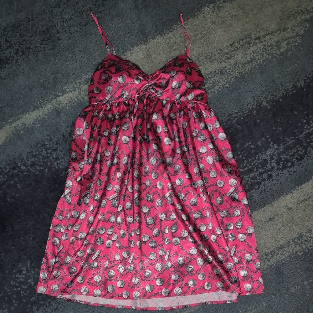 DKNY Pink and Black Chemise/ Dress? Size M